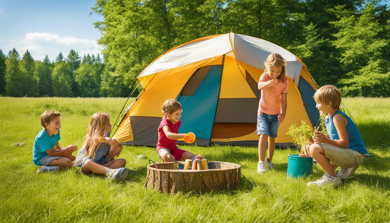 camping games for children