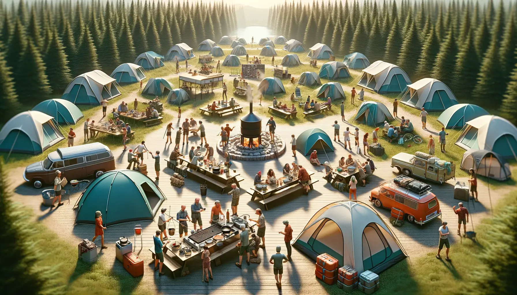 Group Camping: Coordinating Larger Camping Parties
