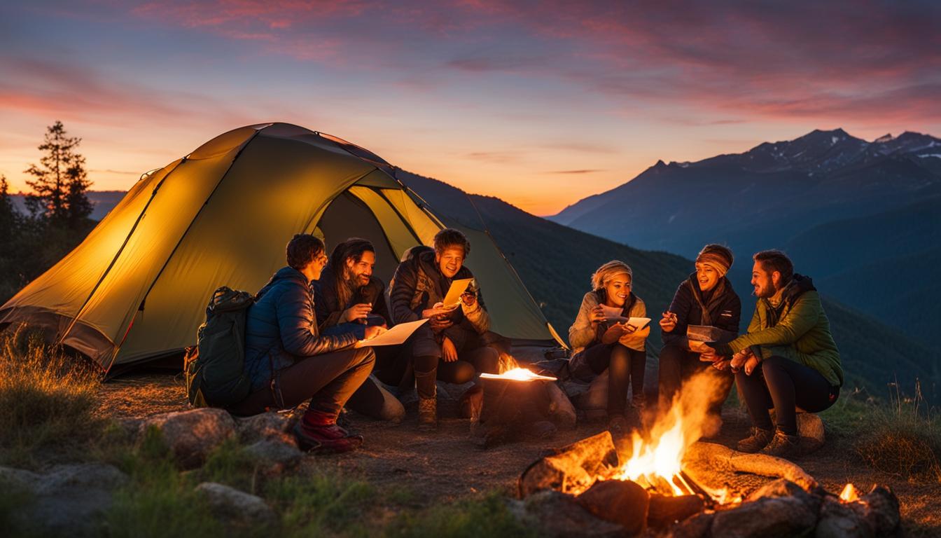 group camping tips