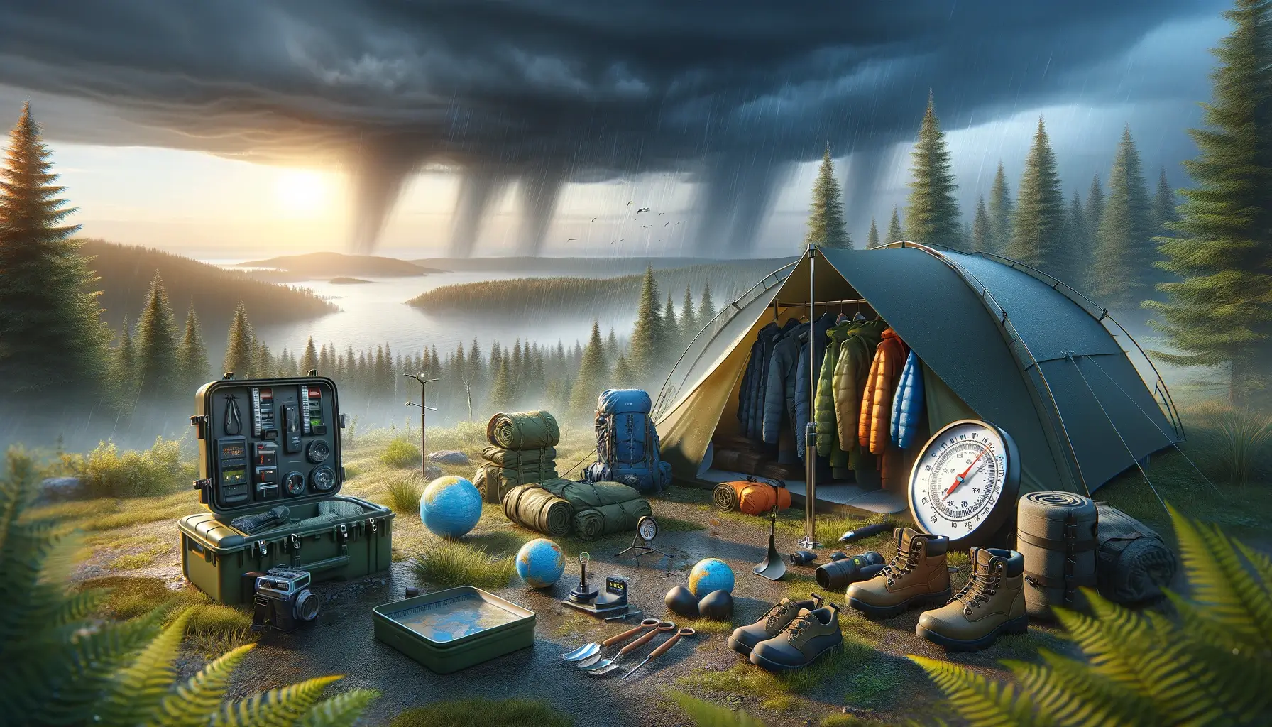 Essential Weather Preparedness in Camping Guide